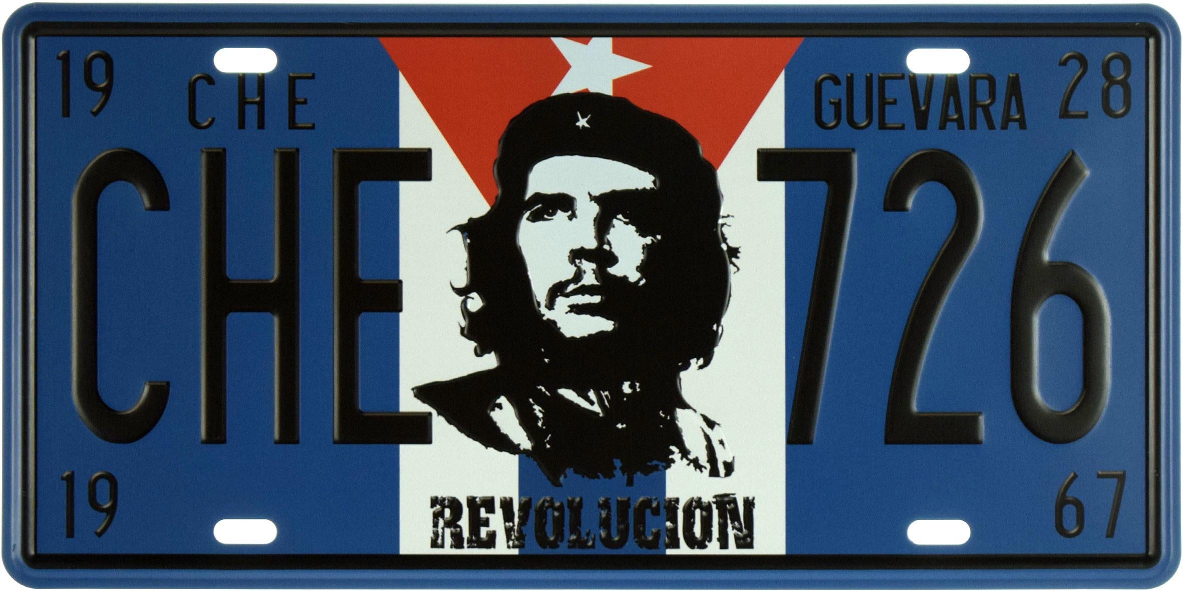Табличка металлическая Че Гевара/Che Guevara CHE 726 15x30 см