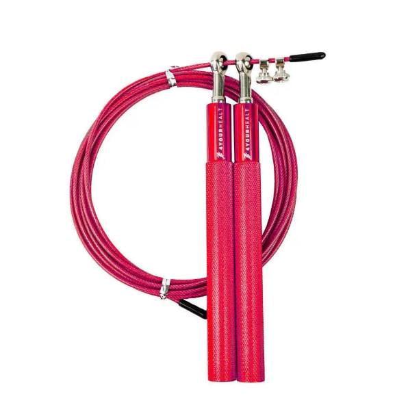 Скакалка скоростная 4yourhealth Jump Rope Premium металлическая на подшипниках 0194 3 м Красный (4YH_0194_Red)