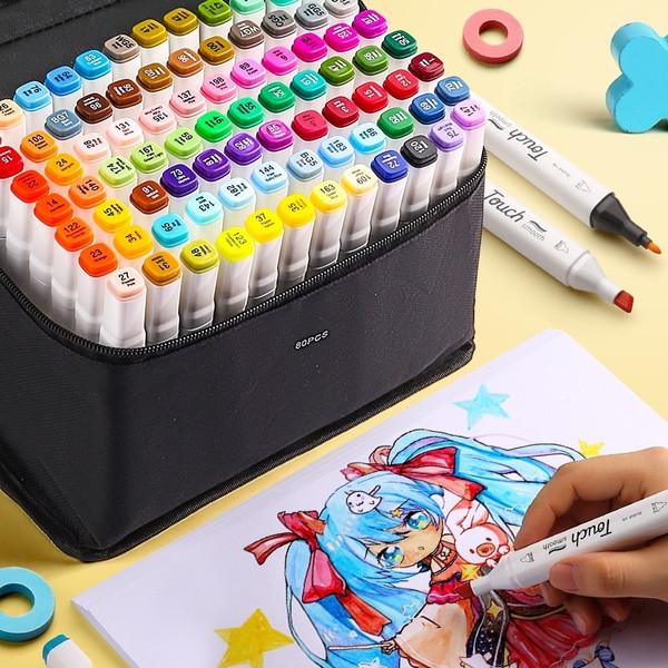 Маркери двосторонні Touch Smooth для скетчинга на спиртовій основі 80 шт. (1830478810) - фото 4 Маркери двосторонні Touch Smooth для скетчинга на спиртовій основі 80 шт. (1830478810) - фото 4