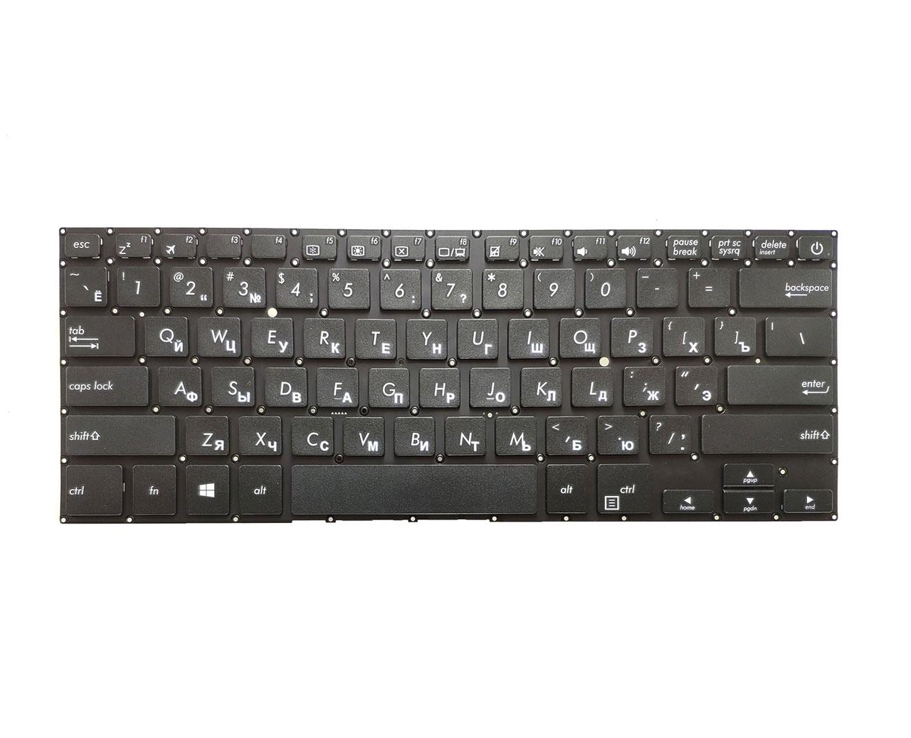Клавиатура для ноутбука Asus K410/K410UF матовая (0KNB0-F124RU00)