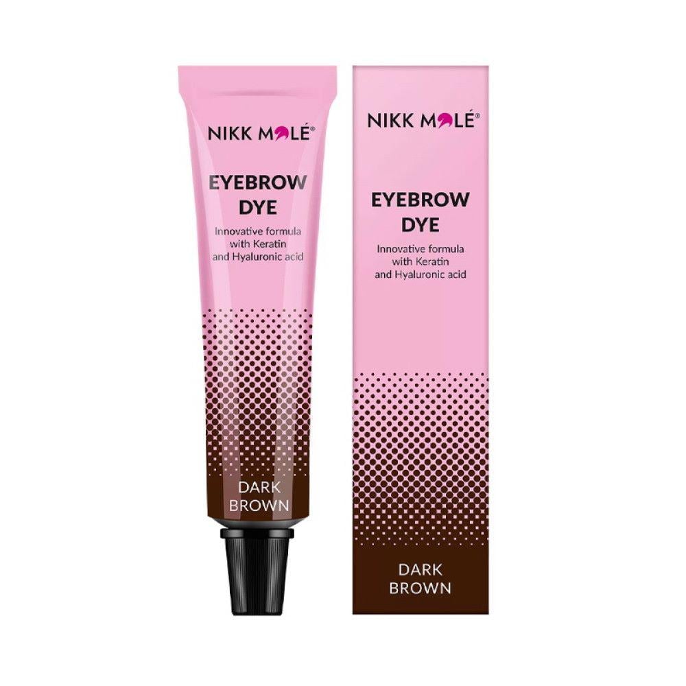 Краска для бровей Nikk Mole Dark Brown 15 мл Темно-коричневый (4182220300347)