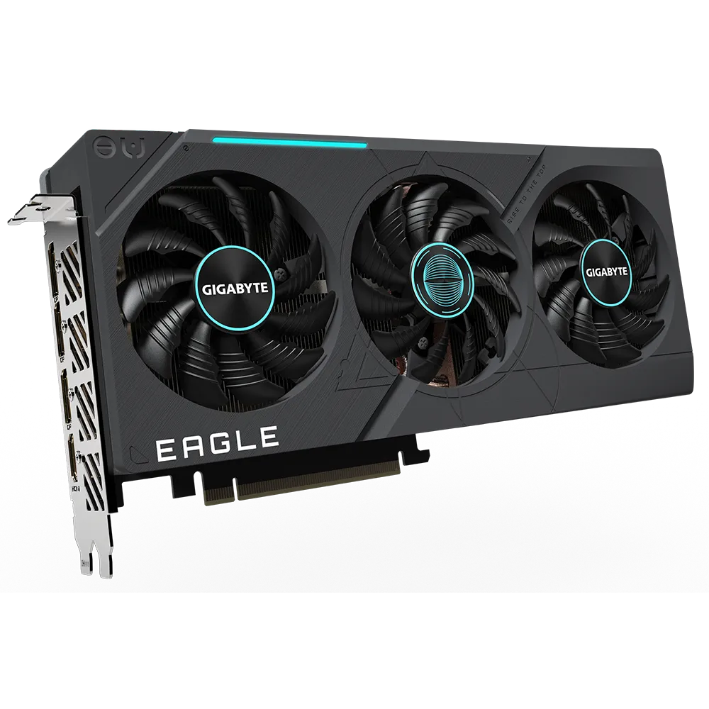 Відеокарта Gigabyte nVidia RTX4070Ti Super 16 ГБ GDDR6X/21000 МГц (GV-N407TSEAGLE OC-16GD) - фото 3