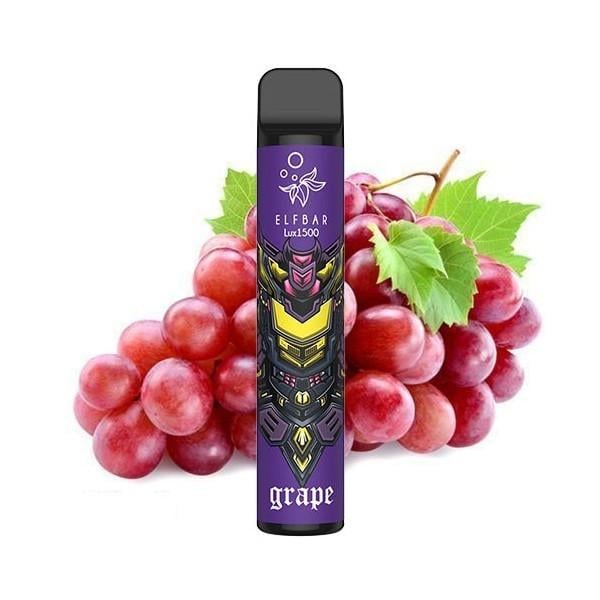 Електронная сигарета Elf Bar LUX 1500 Grape (1600626395)