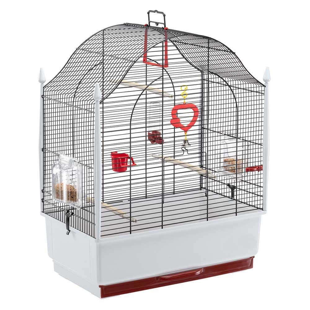 Клетка для канареек и маленьких экзотических птиц VILLA 50x31xh 63,5 см Черный (A-036596) Клетка для канареек и маленьких экзотических птиц VILLA 50x31xh 63,5 см Черный (A-036596)