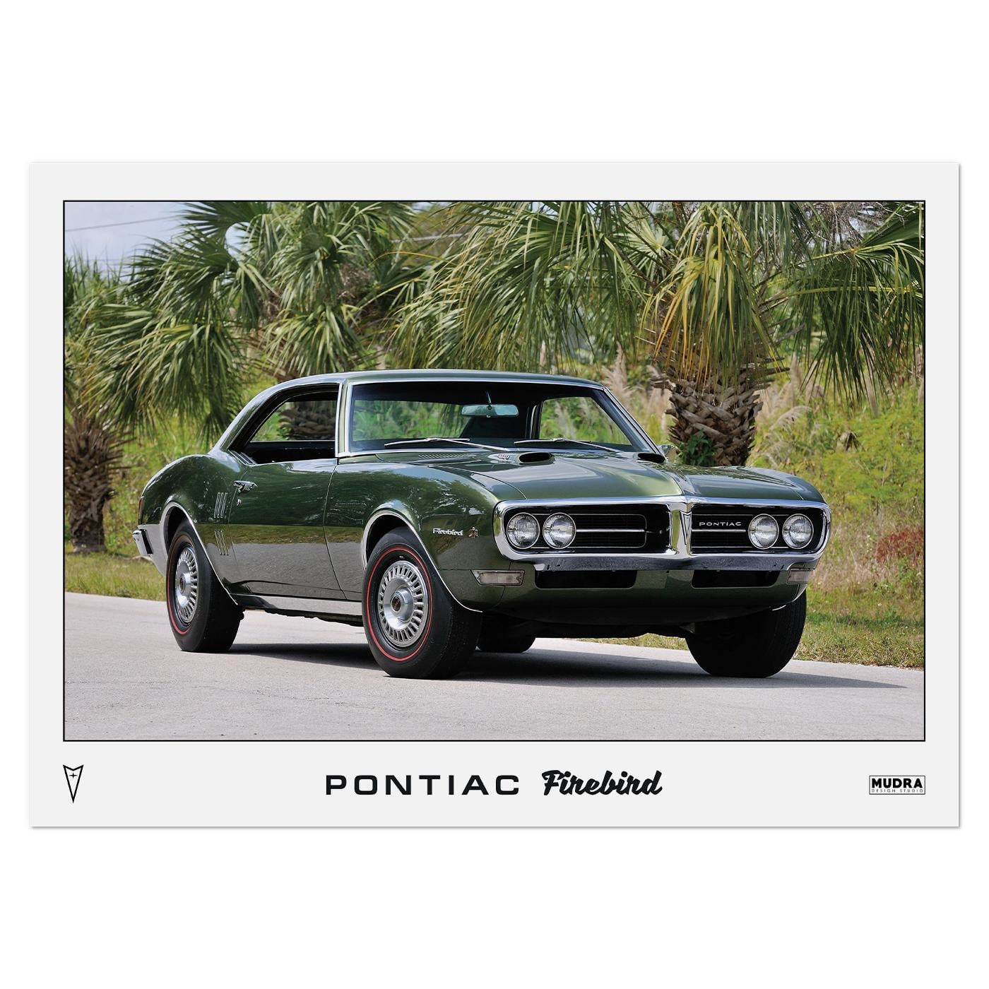 Плакат автомобильный Pontiac Firebird 400 84x60 см (0355) Плакат автомобильный Pontiac Firebird 400 84x60 см (0355)