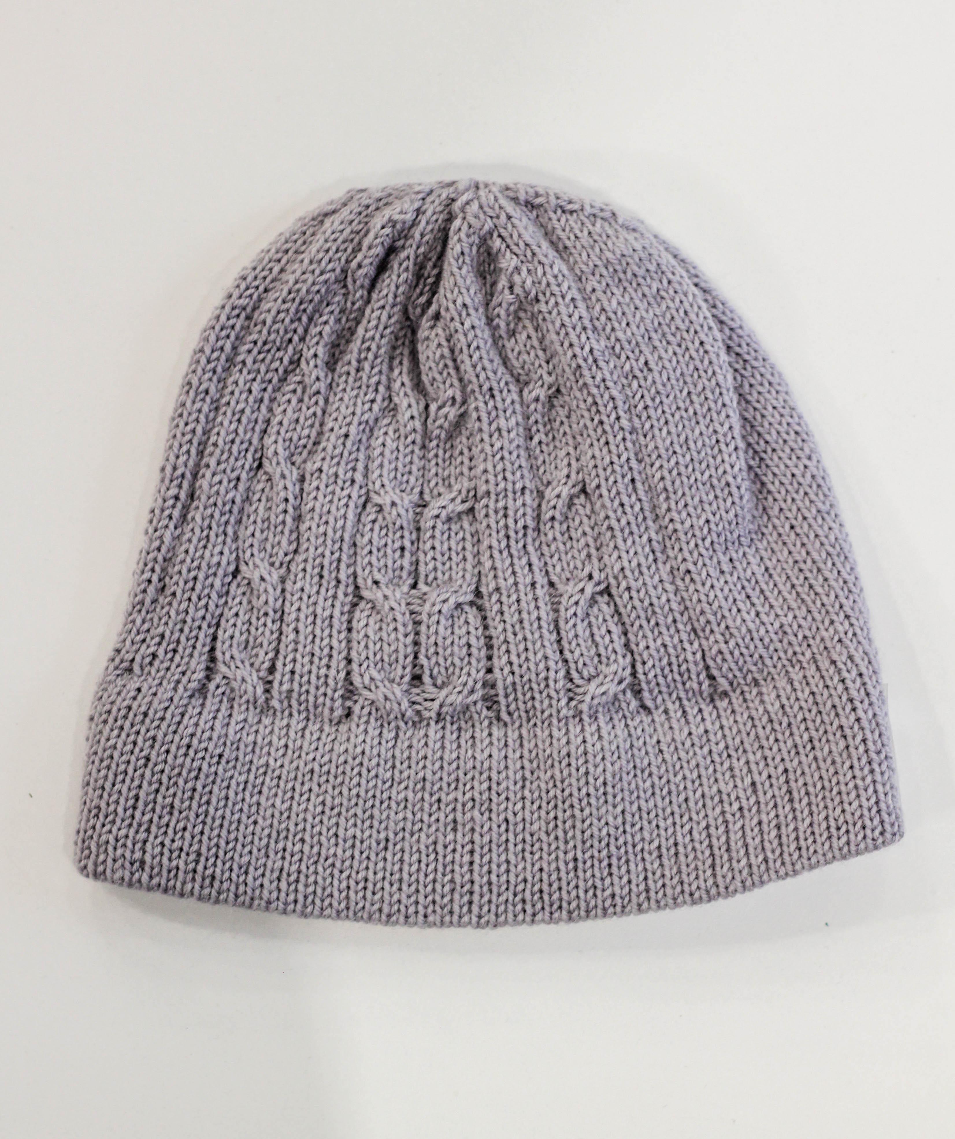 Шапочка детская демисезонная 38 см Серый (LAM1521)