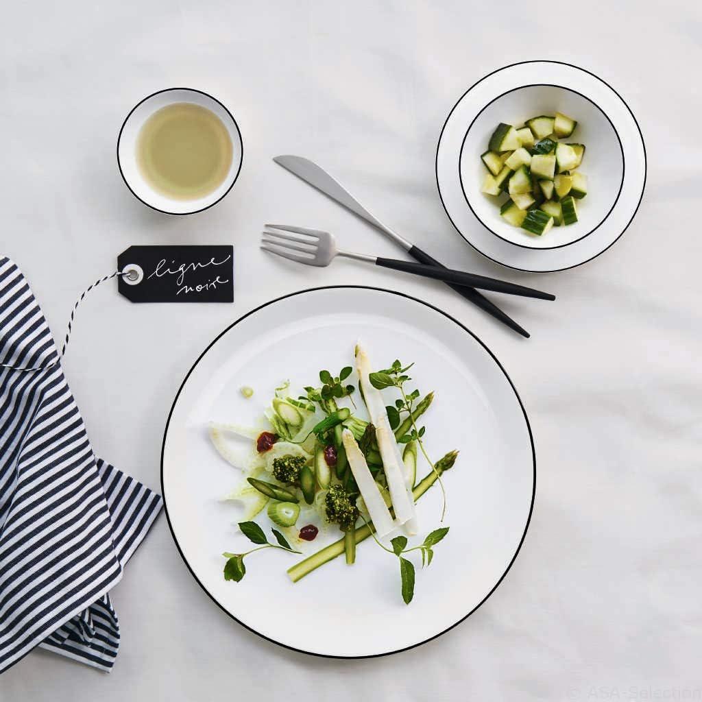 Тарілка для десерту a Table Ligne Noire ASA-Selection 21 см (1905113) - фото 3 Тарілка для десерту a Table Ligne Noire ASA-Selection 21 см (1905113) - фото 3