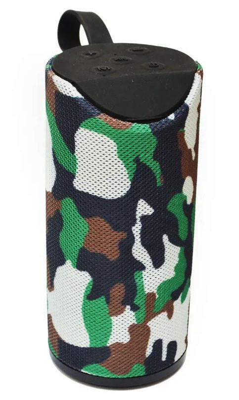 Портативна колонка TG-113 Bluetooth з вологозахистом Зелений хакі (2081633390)