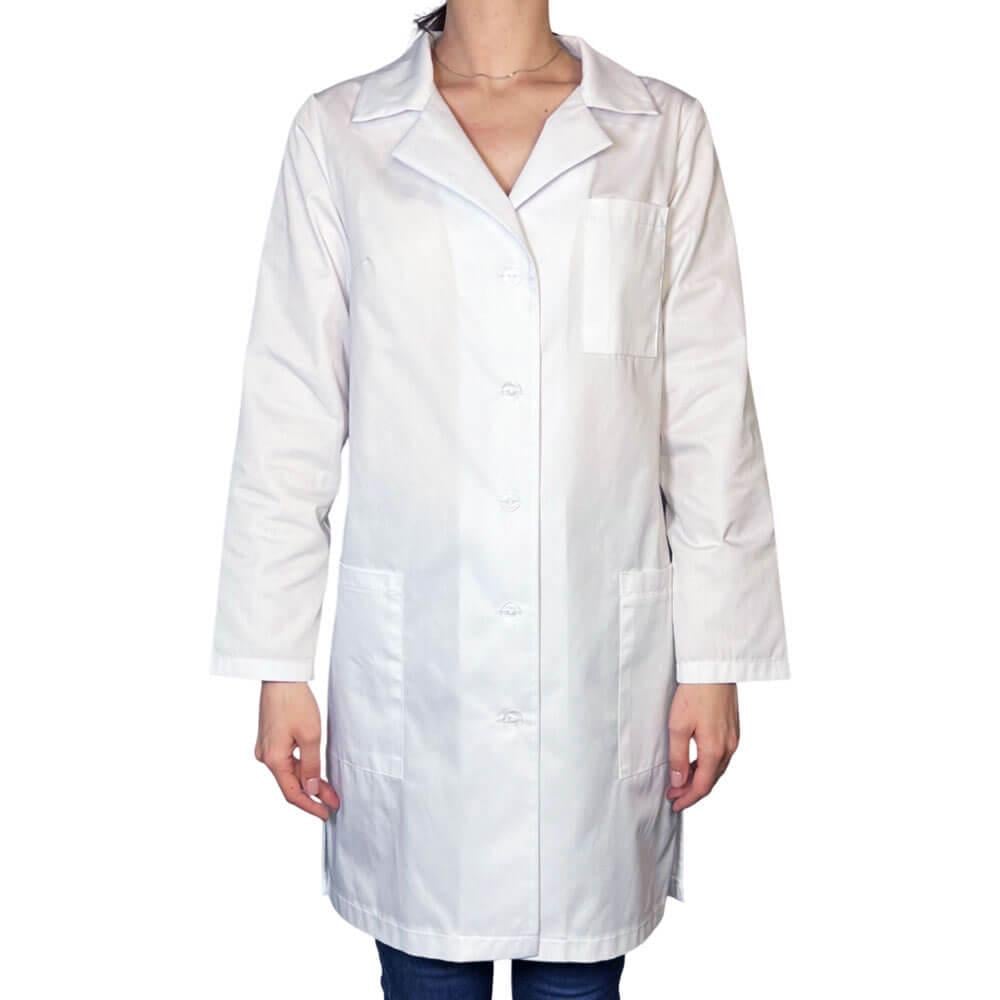 Медицинский халат B.MED by Ridni р. 52 Белый (15221) - фото 2 Медицинский халат B.MED by Ridni р. 52 Белый (15221) - фото 2