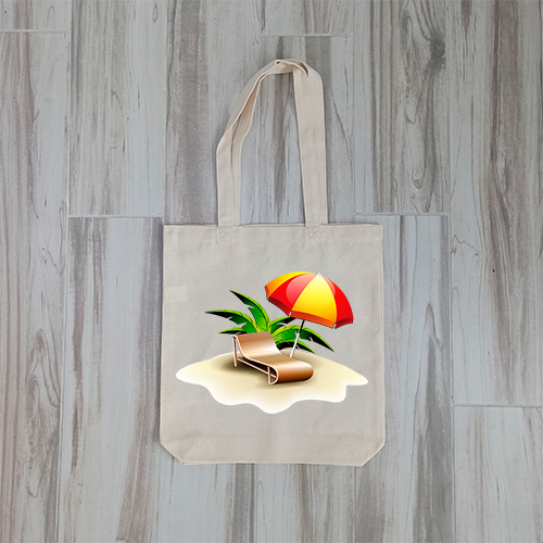 Эко сумка Makosh Туризм/Пальма 48х35 см (6583977)