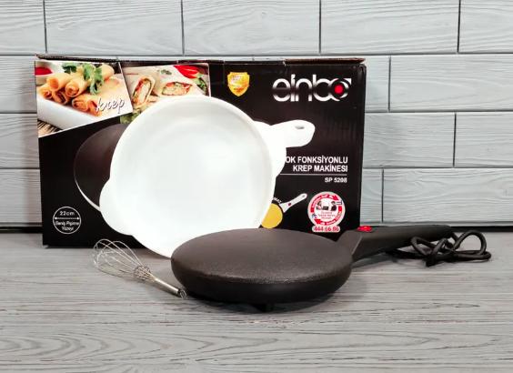 Блинница электрическая Crepe Maker SP 5208 650 Вт 20 см Черный (620501) - фото 5 Блинница электрическая Crepe Maker SP 5208 650 Вт 20 см Черный (620501) - фото 5