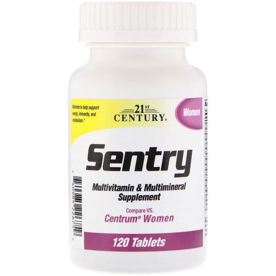 Витаминно-минеральный комплекс 21st Century Sentry Multivitamin & Multimineral Supplement Women 120 Tabs