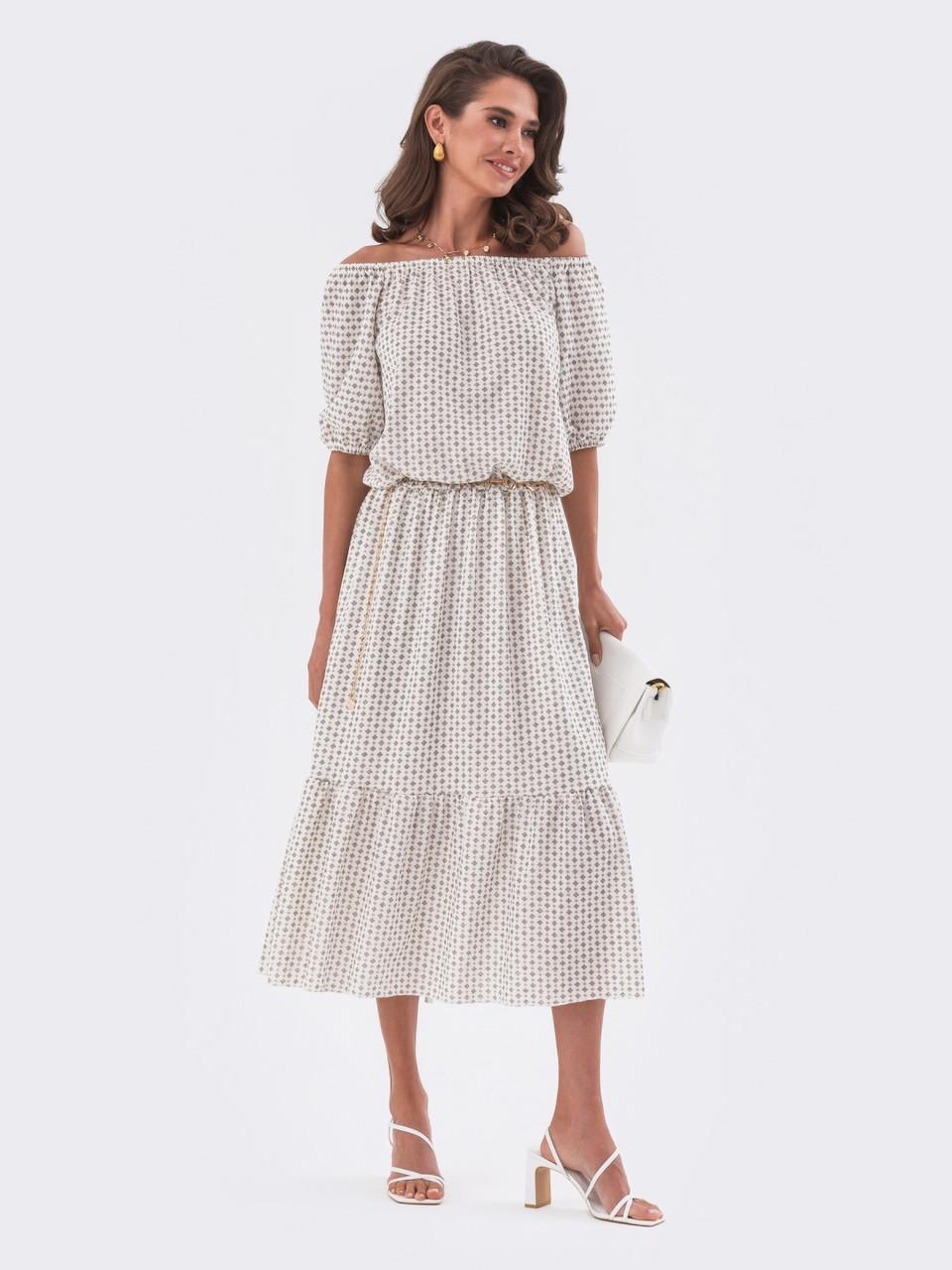 Сукня міді з льону L (29118210) - фото 3 Сукня міді з льону L (29118210) - фото 3