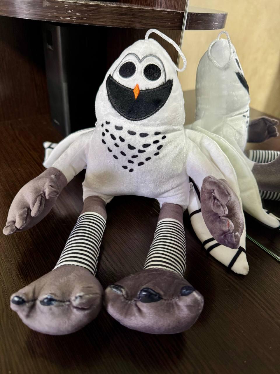 М'яка іграшка Сова з гри 99 ночей у лісі Roblox 32 см Білий (ep0437)