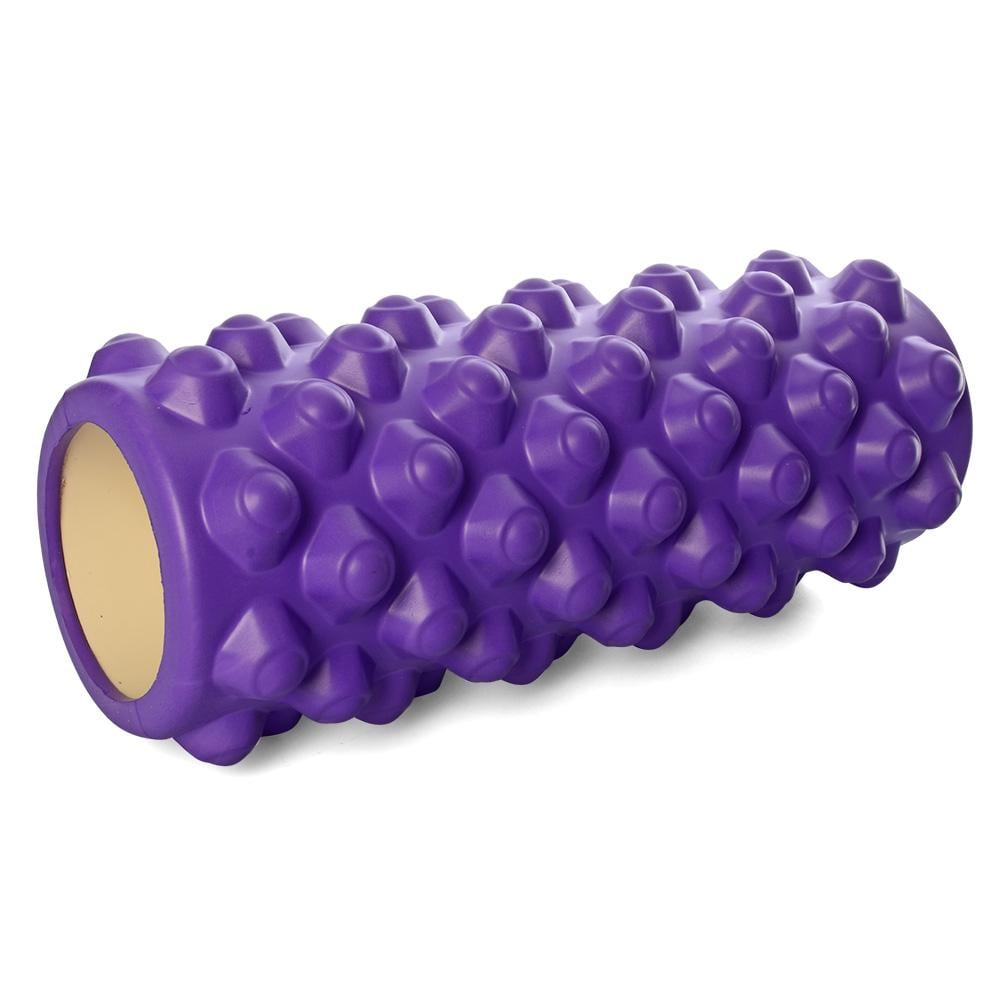 Роллер массажный Profi 33х14 см Фиолетовый MS 0857-5