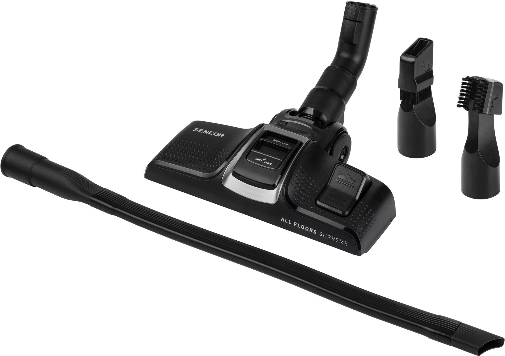 Пылесос Sencor SVC1086TQ контейнерный 700 Вт HEPA 13 3,5 л для сухой уборки Черный/Синий (622459) - фото 2 Пылесос Sencor SVC1086TQ контейнерный 700 Вт HEPA 13 3,5 л для сухой уборки Черный/Синий (622459) - фото 2