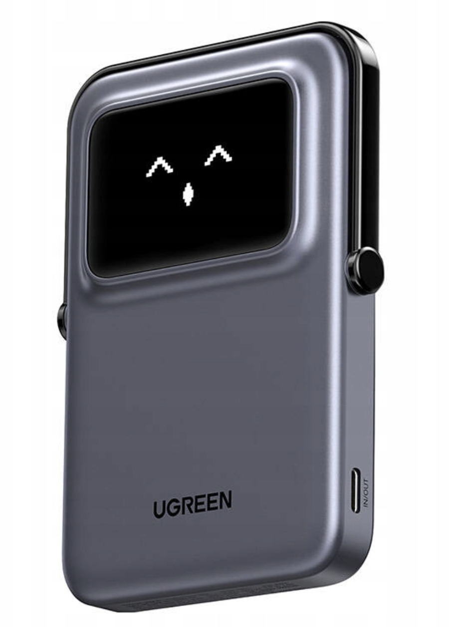 Повербанк UGREEN Uno Magsafe TFT для iPhone 5000 mAh 20W (2359360486)