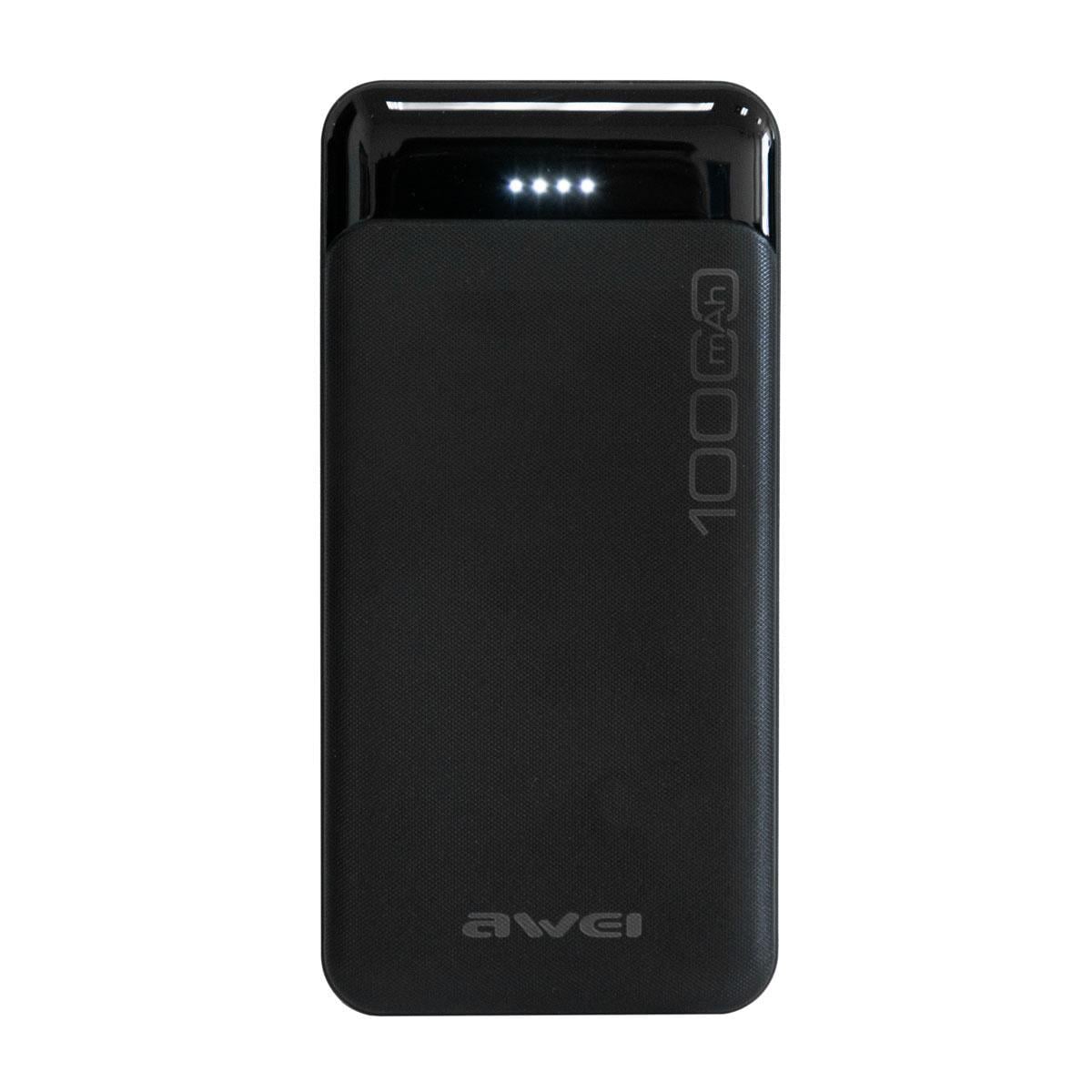 Повербанк Awei P37K 10000 mAh Черный (1010217-Black)