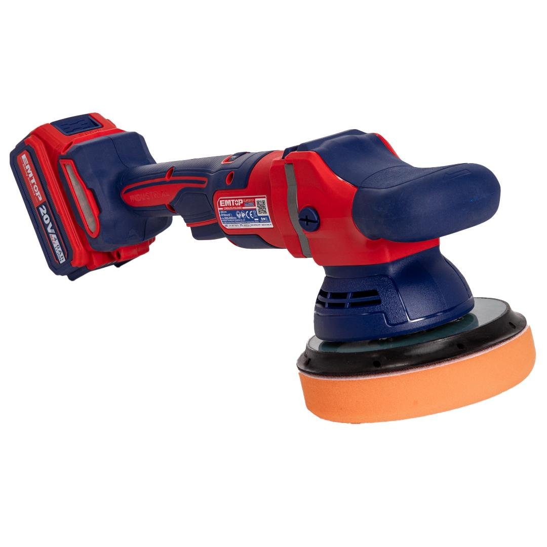 Машина полировальная аккумуляторная EMTOP ELAP20151 - фото 2