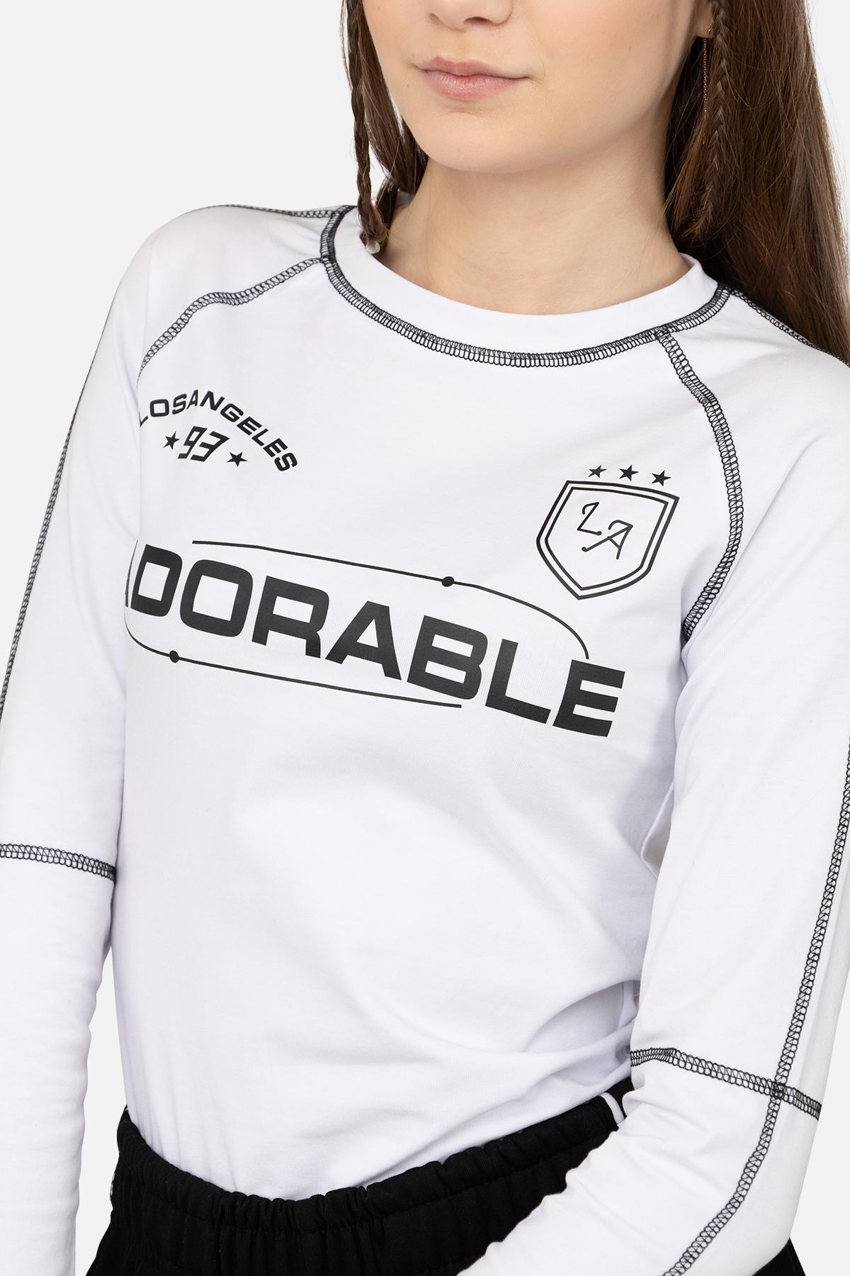 Джемпер жіночий з довгим рукавом ЦБ-00267750 р. 42 Білий (SKT001038922) - фото 2 Джемпер жіночий з довгим рукавом ЦБ-00267750 р. 42 Білий (SKT001038922) - фото 2