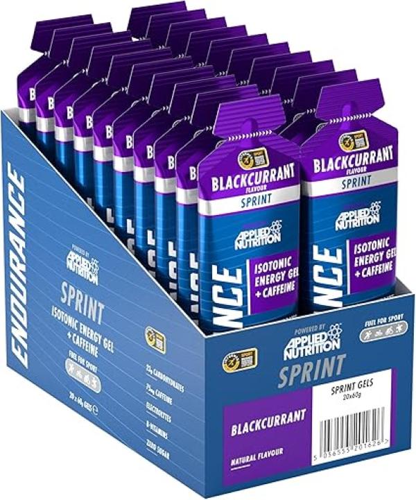 Гель энергетический Applied Nutrition GEL ENDURANCE SPRINT 20 UNITS BLACKCURRANT