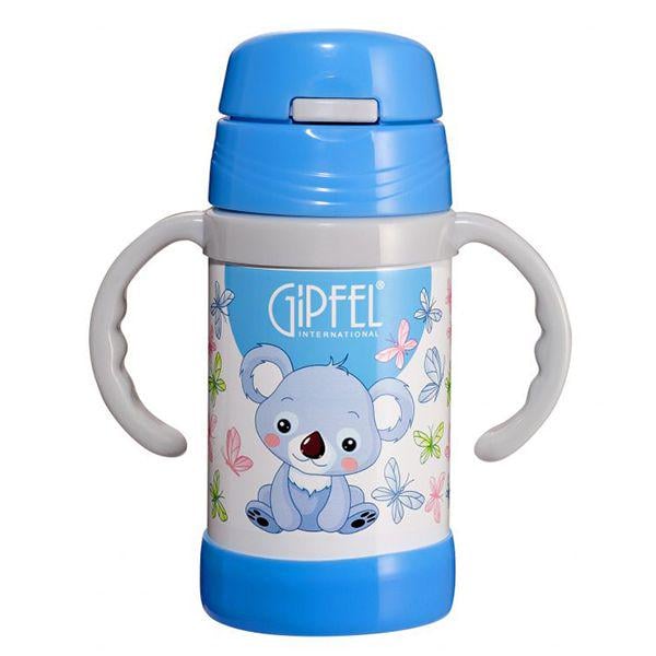 Термос дитячий вакуумний GIPFEL CONTO 260 мл Блакитний (8138)