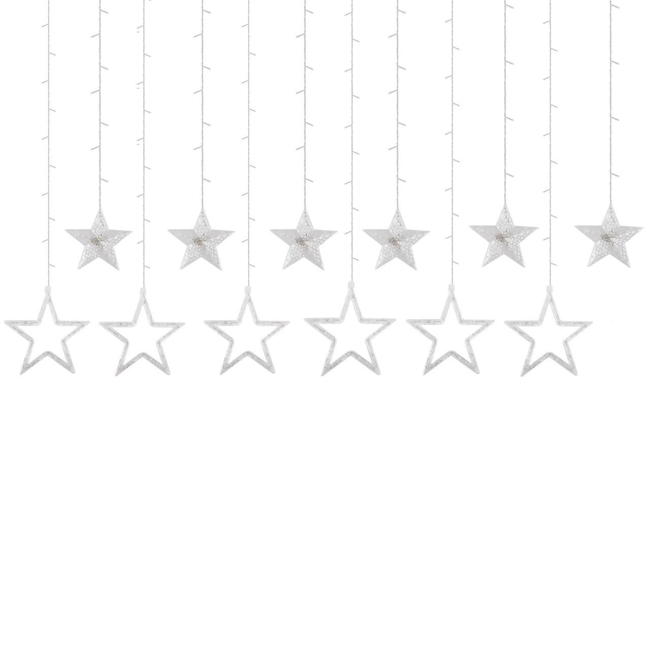 Гірлянда бахрома вулична Springos CL4018 зовнішня 2 м 92 LED Mix