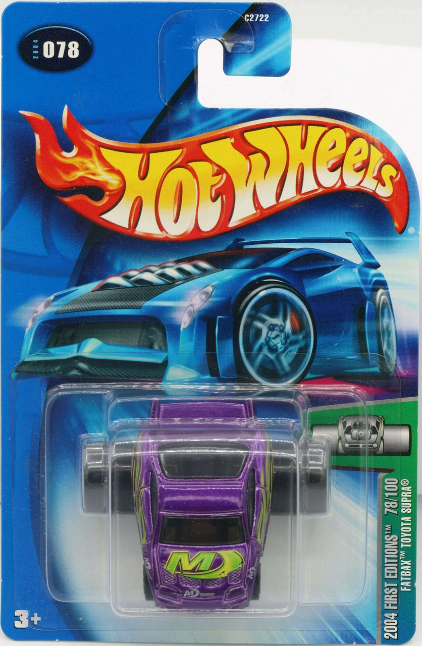 Игрушечная машинка Hot Wheels Fatbax Toyota Supra 2004 First Editions №078 C2722 (2665868096)