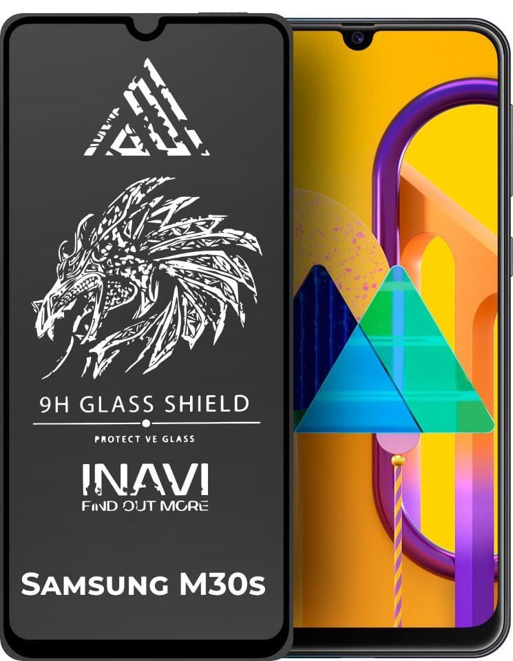 Стекло защитное Inavi Samsung Galaxy M30s M307 Full Glue (31232)