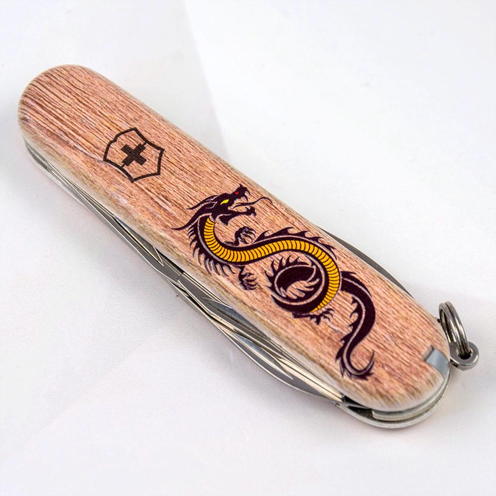 Мультитул Victorinox Spartan Zodiac Wooden Dragon 12в1 (Vx13603.7_Z3310h)