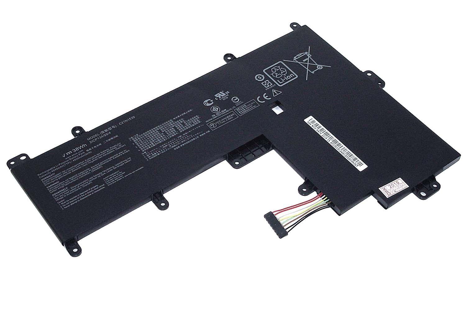 Аккумулятор для ноутбука Asus C21N1530 Chromebook C202 7,6 V 4800 mAh Black