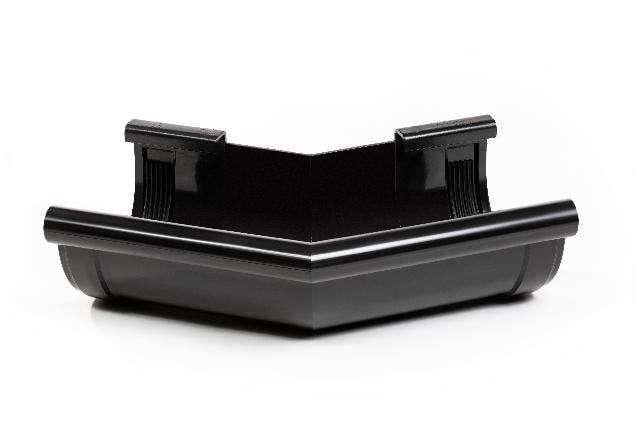 Угол желоба внешний 135° PROFiL 90 мм Черный (70000194)