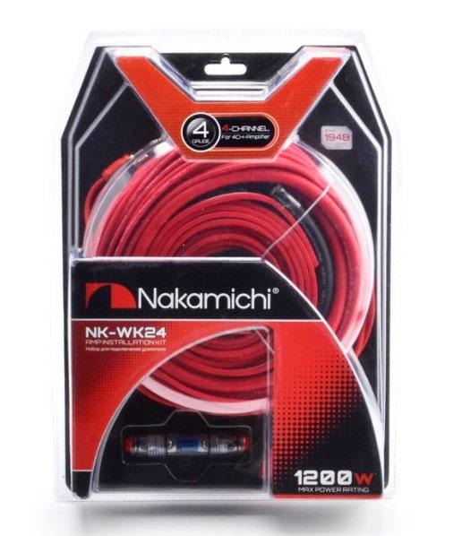 Набор для подключения усилителя Nakamichi NK-WK24