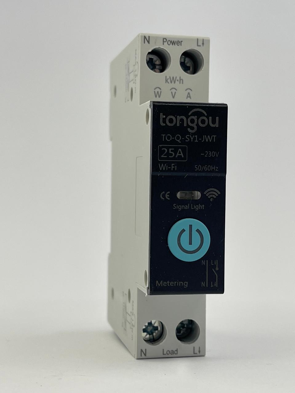 Розумний вимикач TO-Q-sy1-JWT 25А Wi-Fi однофазний і лічильник кВт/год (id_101001) - фото 6 Розумний вимикач TO-Q-sy1-JWT 25А Wi-Fi однофазний і лічильник кВт/год (id_101001) - фото 6