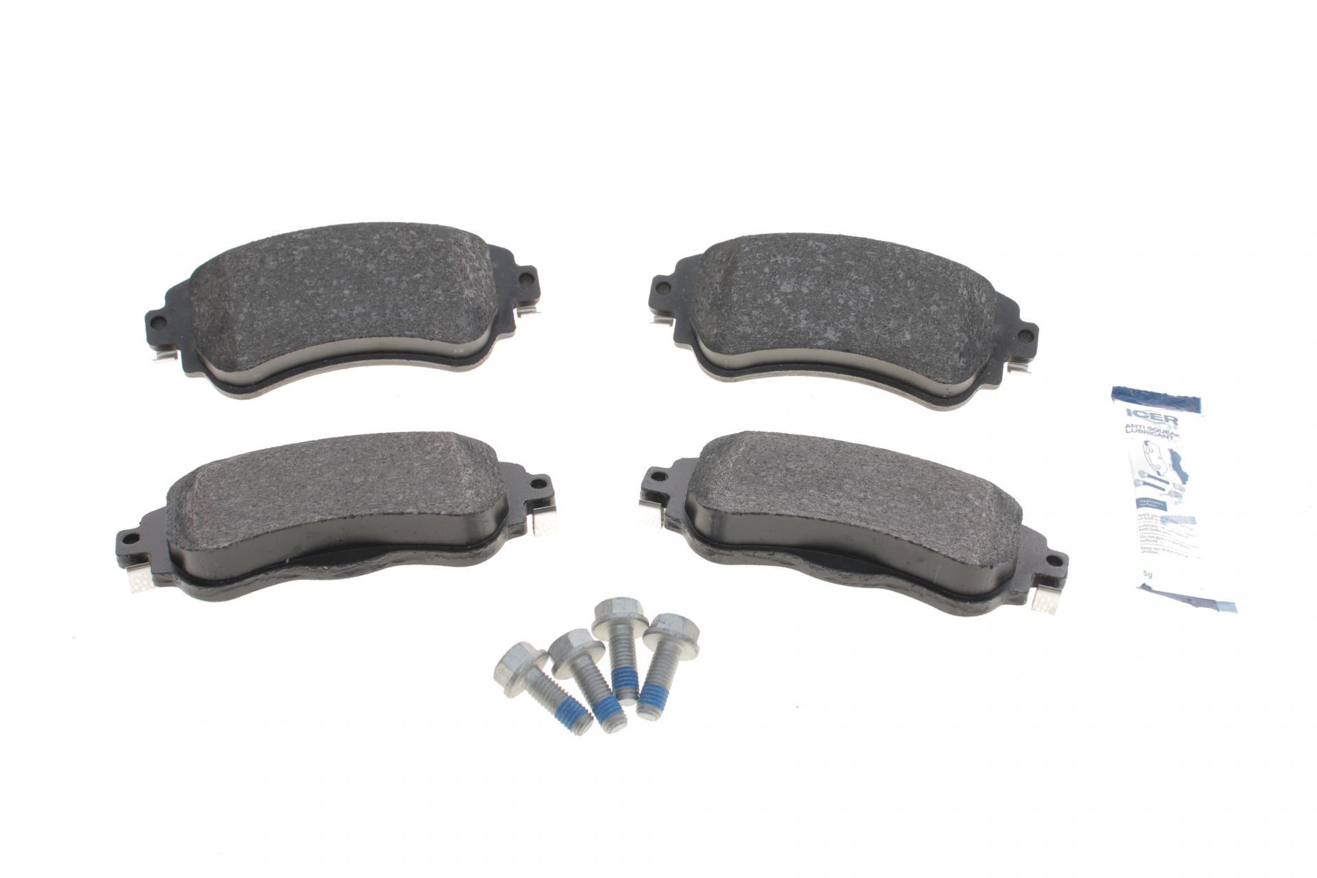 Тормозные колодки передние ICER для Citroen C4 09-/DS4 11-15 (182027)