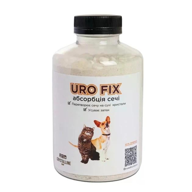 Нейтрализатор запаха мочи Urofix абсорбирующий гранулят средство для уборки жидкостей без хлора 500 мл