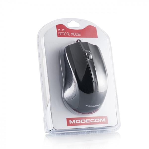 Миша комп'ютерна Modecom M-MC-00M9-100 провідна 1,8 м 1000 dpi Чорний (599596) - фото 5