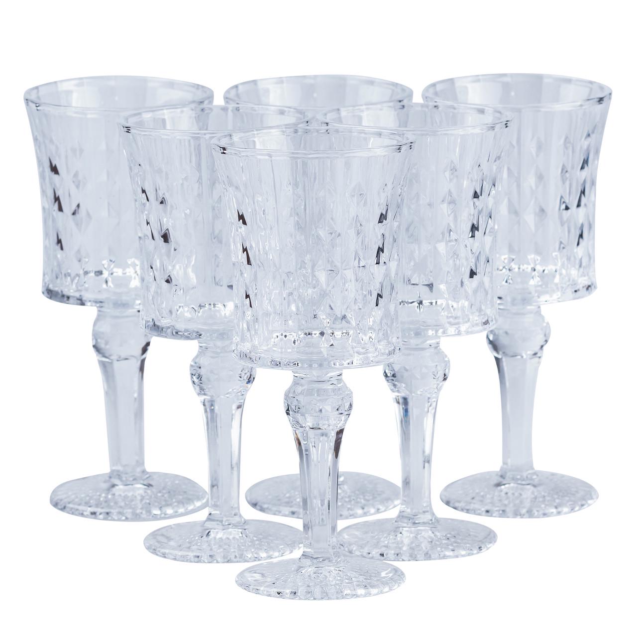 Набор бокалов стекло Light House LG-30030 CL 6 шт. 200 мл Прозрачный