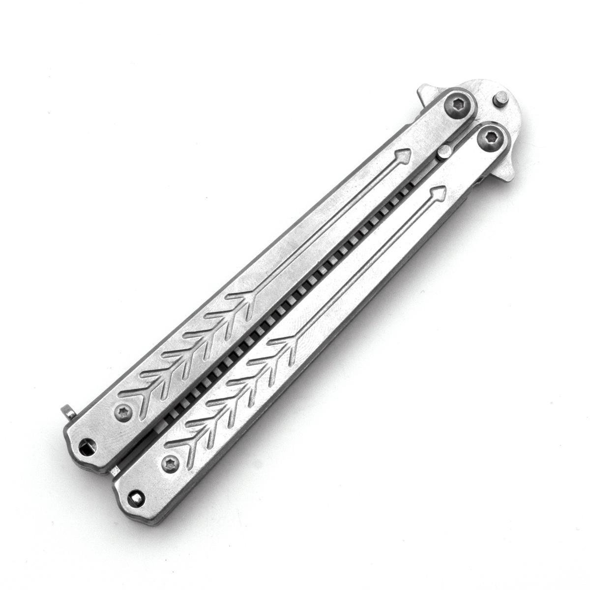 Ніж-метелик тренувальний TH901S з лезом-гребінцем (00000002907) - фото 3 Ніж-метелик тренувальний TH901S з лезом-гребінцем (00000002907) - фото 3