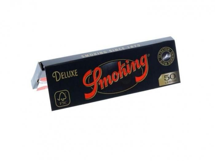 Половина блока сигаретного паперу Smoking Deluxe Regular 25 стиков