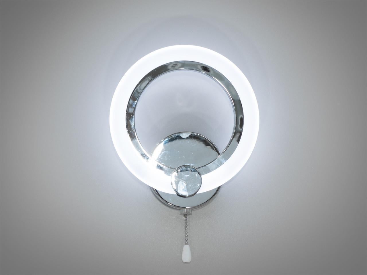 Бра светодиодное EcoLed хром 13W A8022/1HR Серебрянный