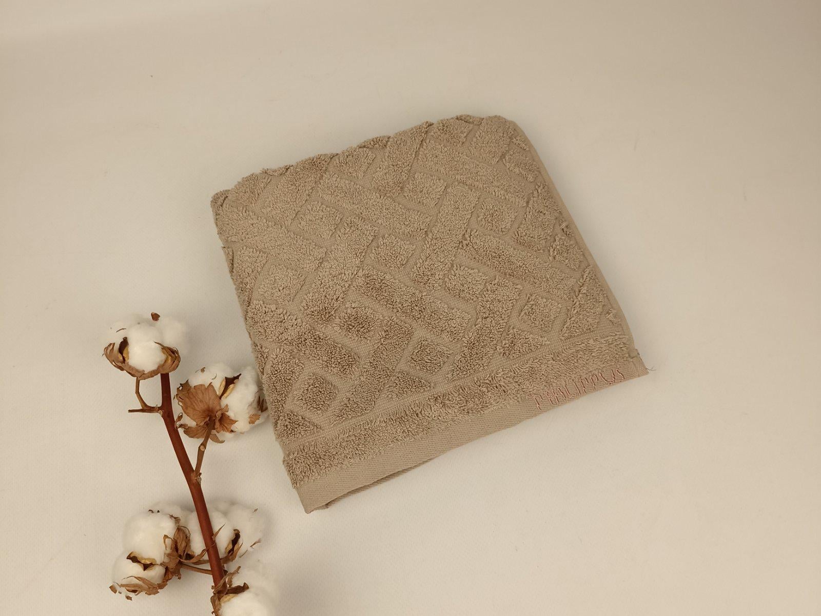 Полотенце Philippus Santa Cross Cotton 50х90 см Мокко (A457)