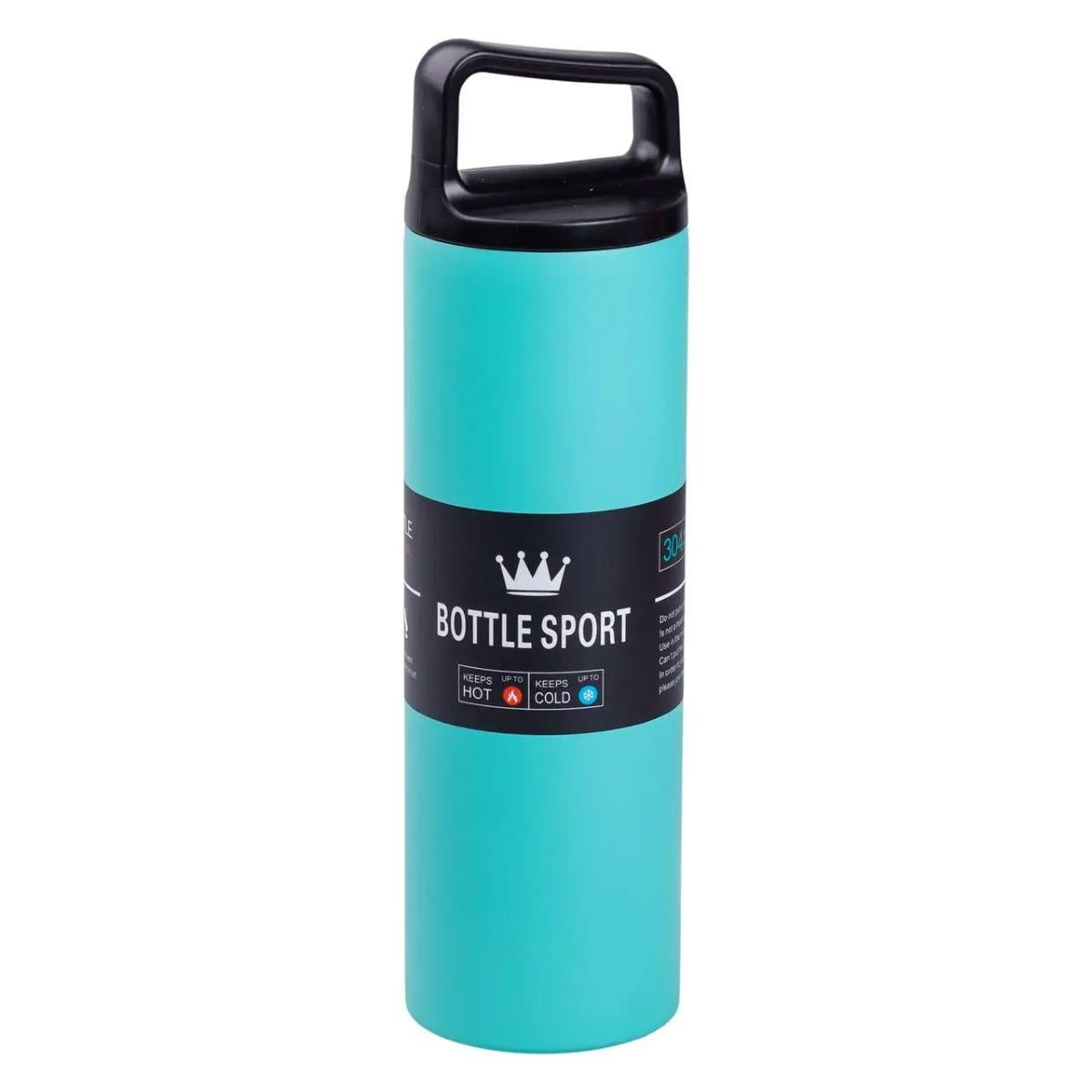 Термос металлический Bottle Sport с вакуумной изоляцией 500 мл Мятный (HPGM5009M)