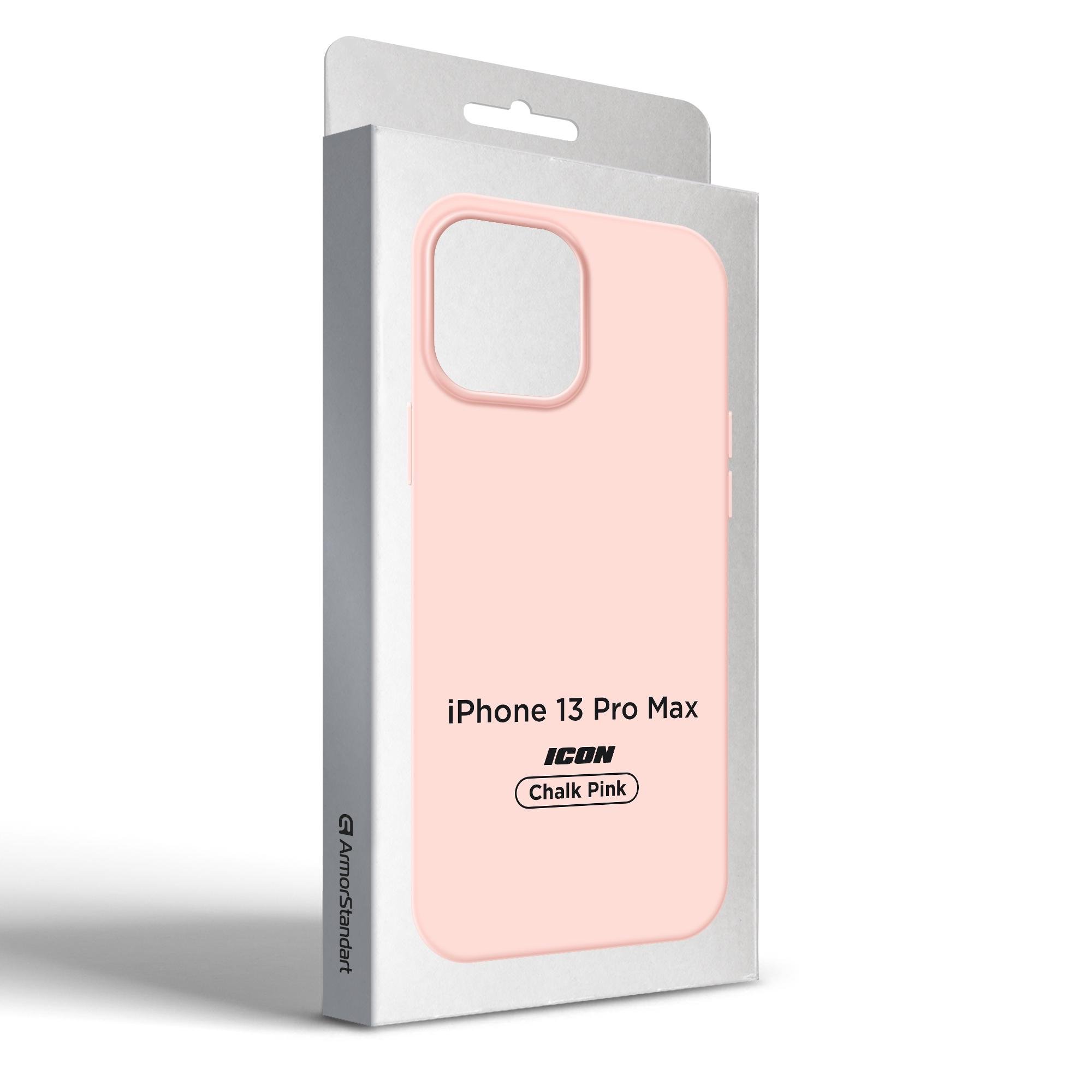 Чехол Панель ArmorStandart ICON2 Case для Apple iPhone 13 Pro Max Chalk Pink (ARM60587) Armorstandart 60587 - фото 9