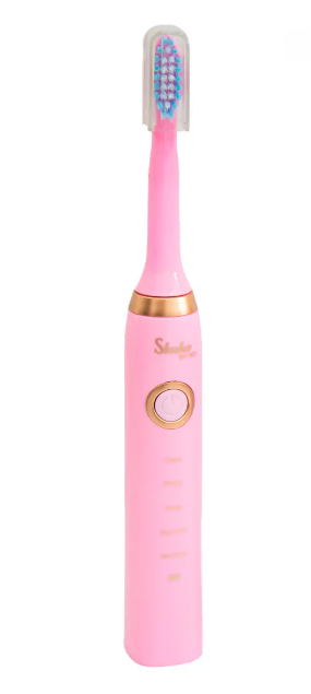 Електрична зубна щітка Shuke SK-601 5 режимів 4 насадки Рожевий (7393) - фото 1