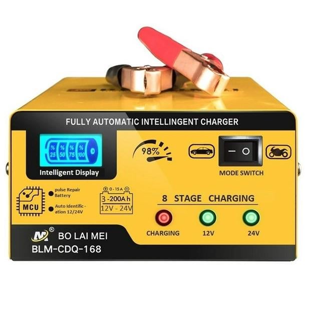 Зарядний пристрій 12/24 В 15 А (BLM-CDQ-168C)
