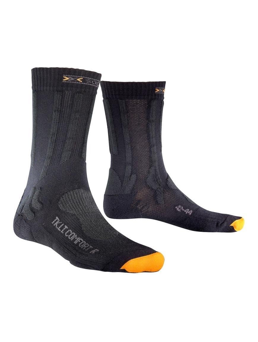 Носки X-Socks Trekking Light & Comfort X020278-B078 р. 39/41 Black/Orange