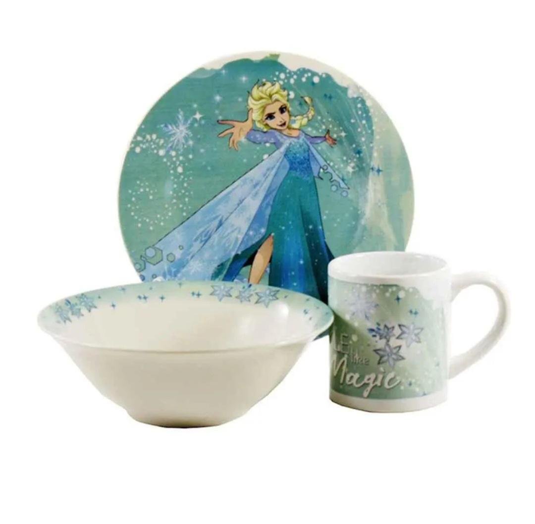 Набір дитячого посуду Крижане серце (7866)