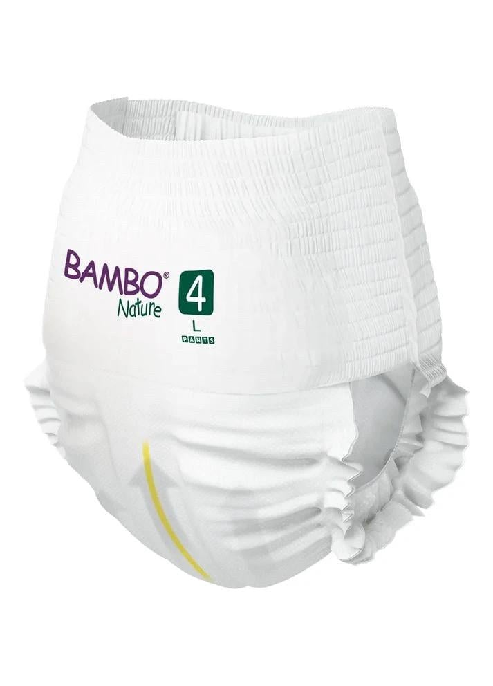 Підгузки-трусики еко Bambo Nature Pants р. 4 7-14 кг 20 шт. (19257) - фото 3