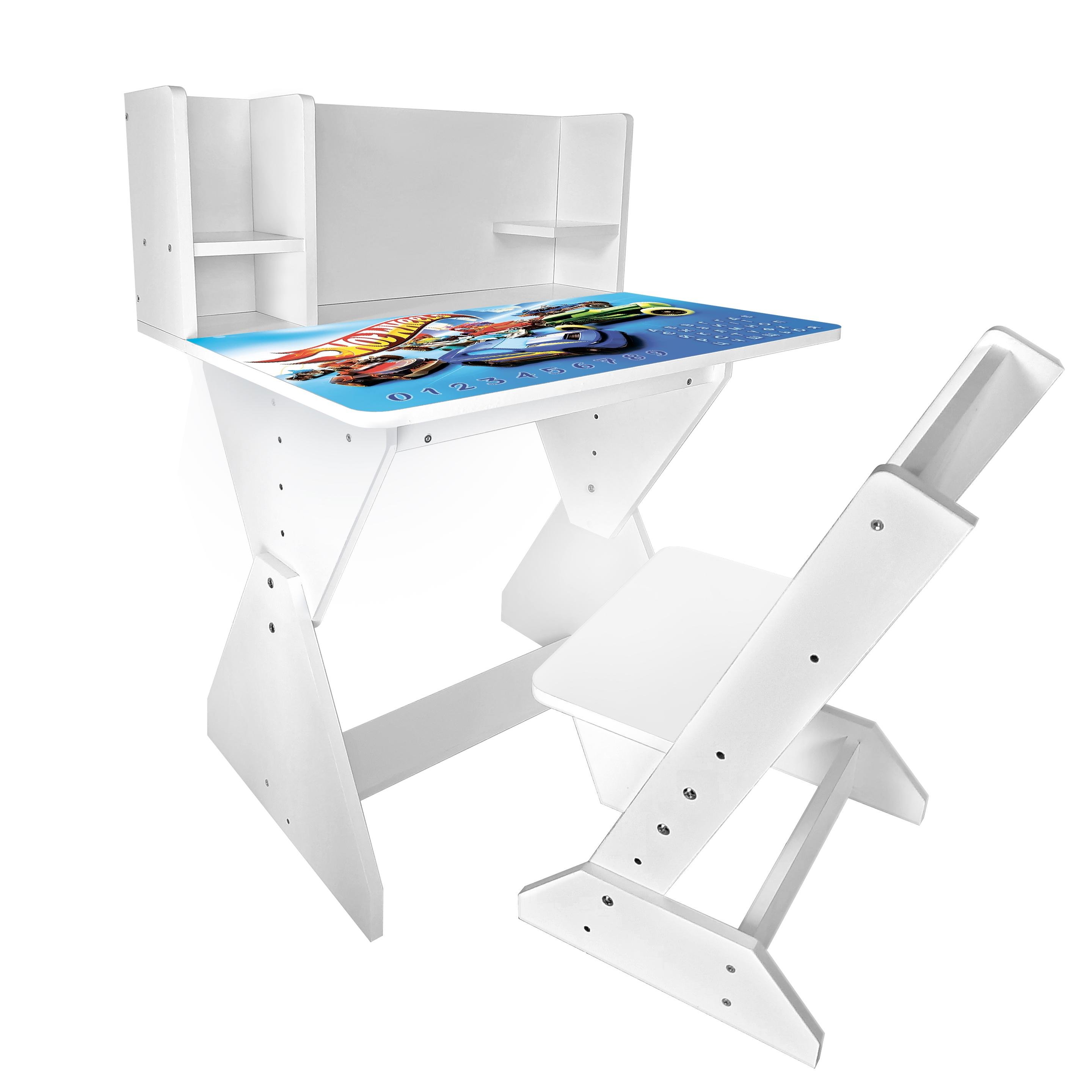 Парта со стульчиком Hot Wheels П03 для обучения с ноутбуком (251117) - фото 1 Парта со стульчиком Hot Wheels П03 для обучения с ноутбуком (251117) - фото 1